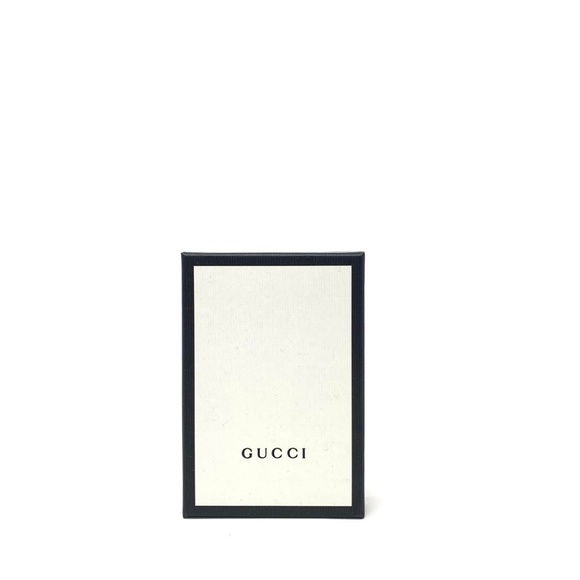 Gucci Black Leather Guccissima Card Holder - Picture 6 of 6